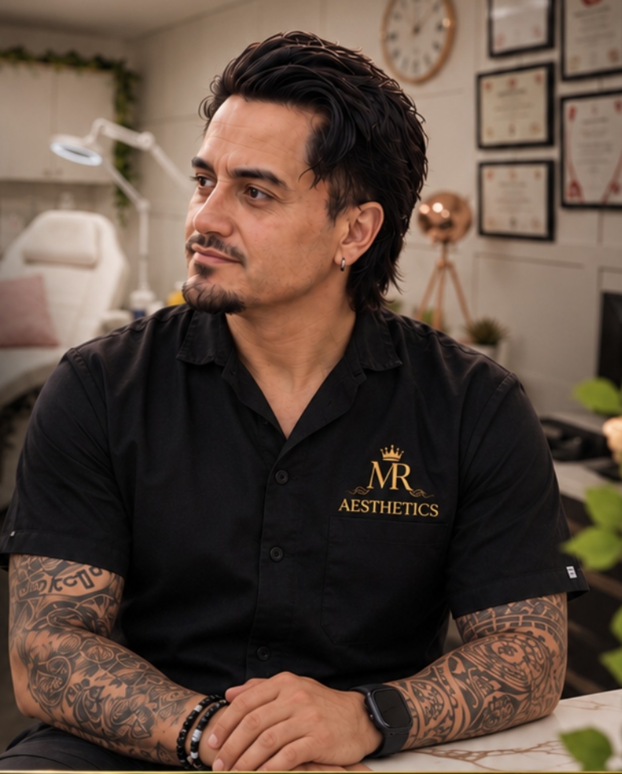 Amin, aesthetics practitioner at Mr Aesthetics in Leigh